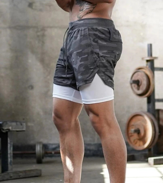 2 in 1 Fitness Shorts