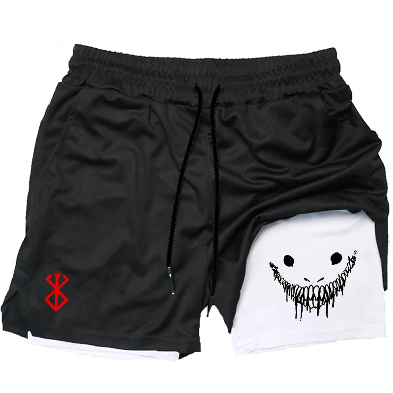 2 in 1 Fitness Shorts